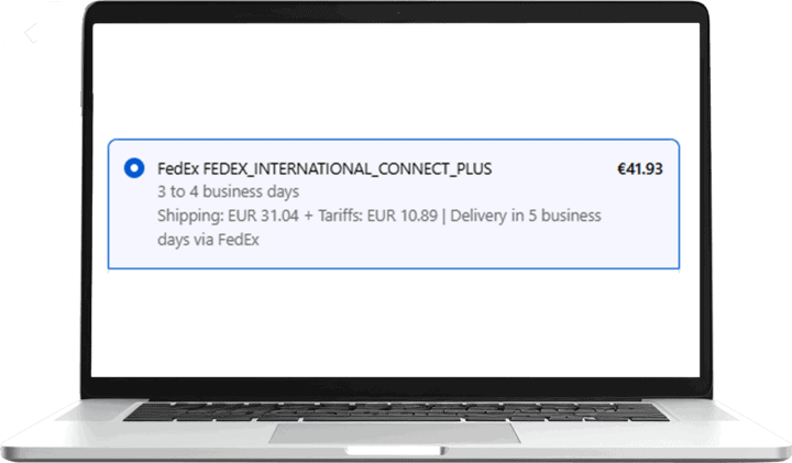 kosten aufgeschlüsselt im Shopify Shop