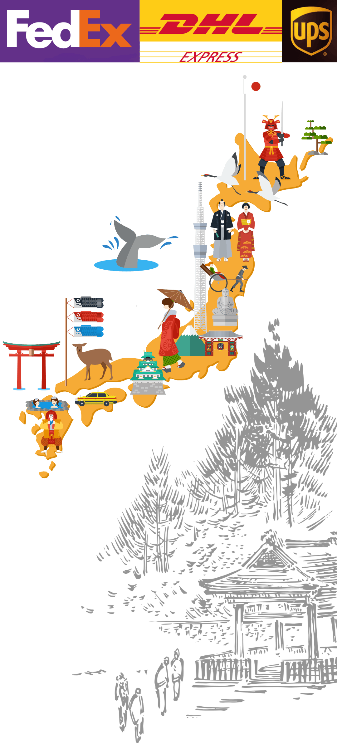 Welcher Versanddienstleister ist der Beste beim Versand von Deutschland nach Japan?